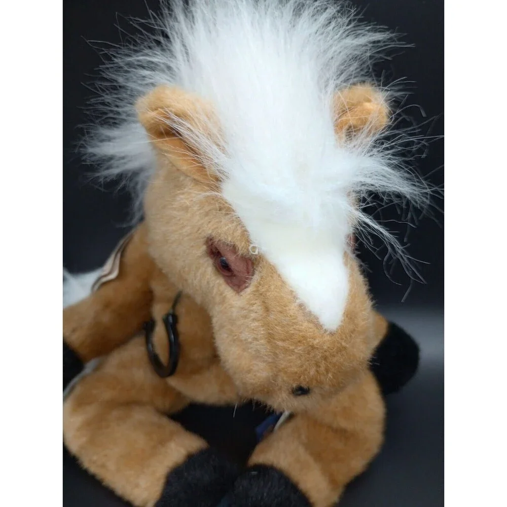 Boyds Bears Clyde Clopsdale Plush Horse Pony Clydesdale Stuffed Animal 2005